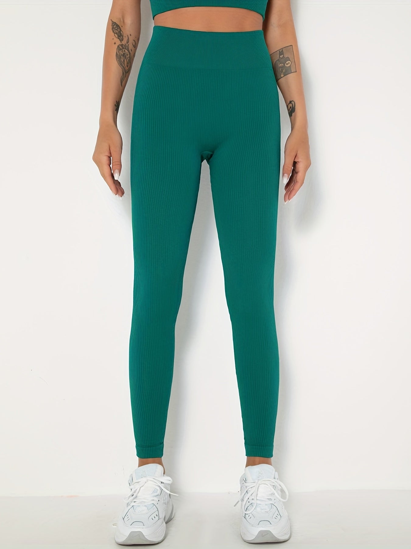 Women's High Waist Seamless Tights Leggings Stretchy Sports Yoga Pants