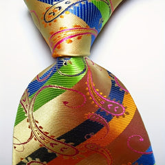 Men's Paisley Printed Necktie for Business Party
