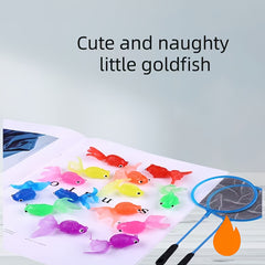 15 Toy Goldfish Soft Elastic Rich Colors for Small Animals
