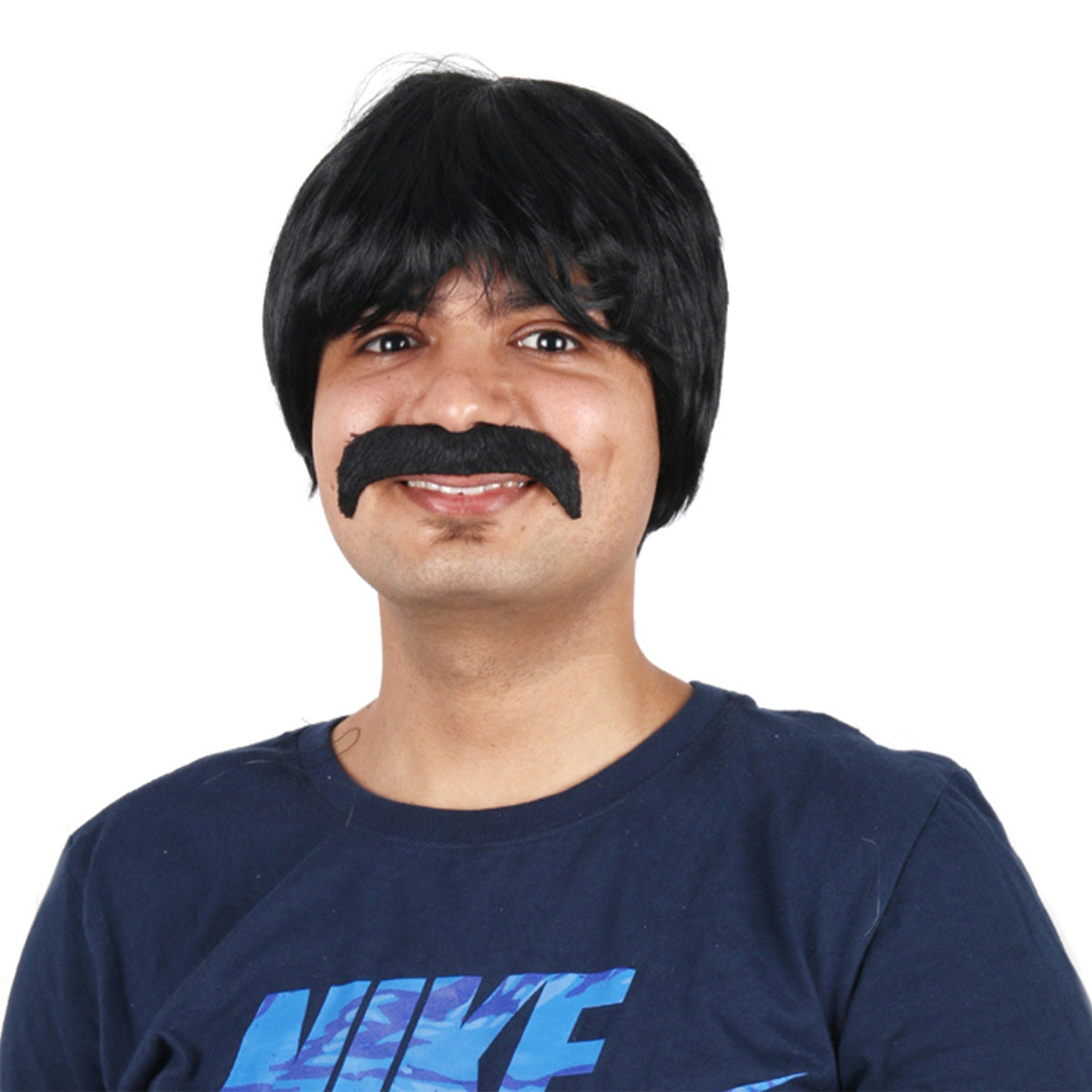 10 Inch Men's Dress Up Wig Party Holiday Chemical Fiber Wig