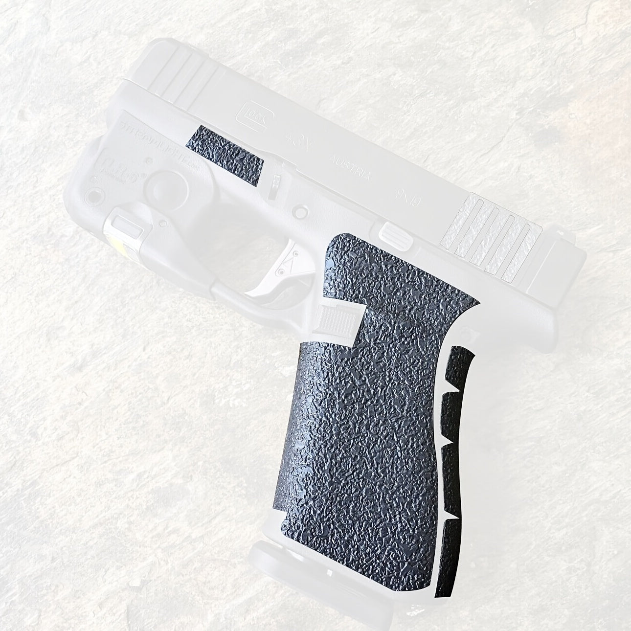Rubber Grip Non Slip Tape Overlay for G 43X & 48X