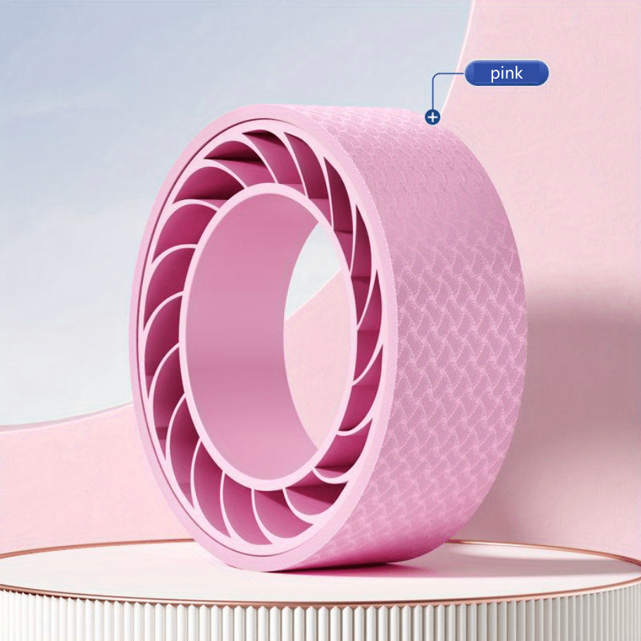 Yoga Massage Circle Pilates Fitness Roller for Back Stretching
