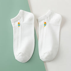 5 Pairs Ice Cream Ankle Socks Women's Stockings