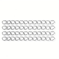 30pcs Bulk Bracelet Necklace Extension Chains 1.969in for DIY Jewelry Making