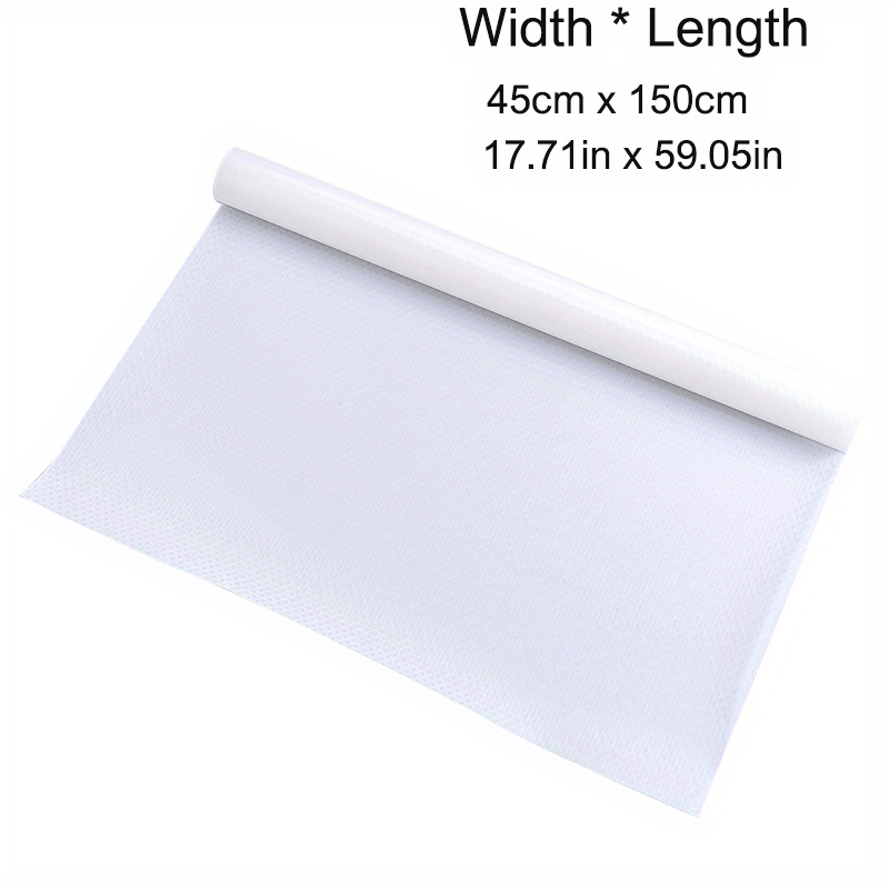 Non Adhesive Washable Refrigerator Mat Waterproof Stainproof Drawer Liners