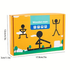 Wooden Figure Puzzle Educational Game for Kids