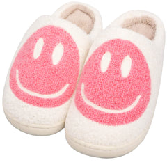 Women's Plush Indoor Slippers Soft & Comfy Closed Toe Non Slip House Slides