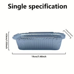 30pcs Aluminum Pans Disposable Foil Steam Table Deep Pans Tin Pans