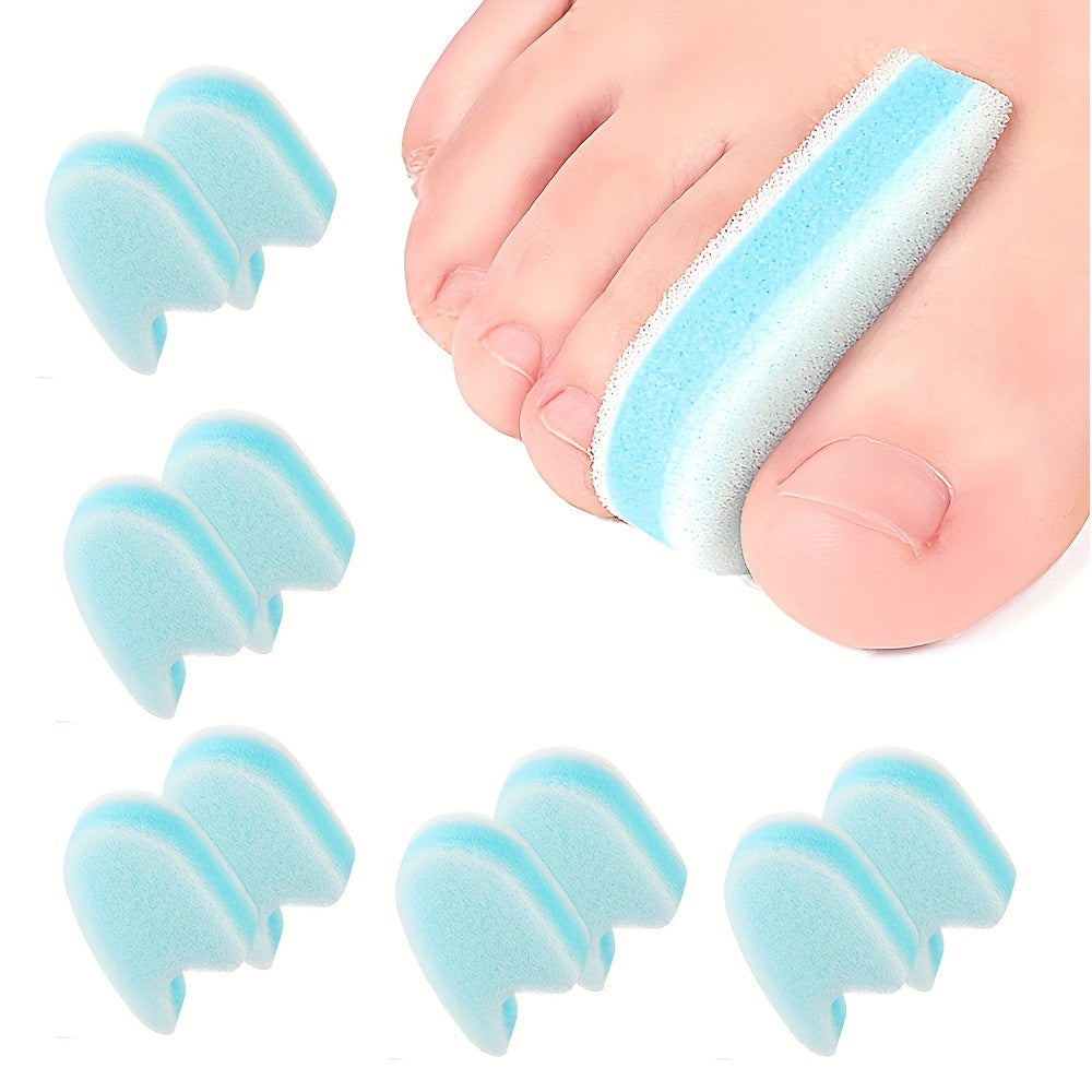Foam Toe Spacers For Feet 3 Layer Toe Separators For Overlapping Toes