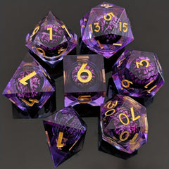 Dragon's Eye Resin Dice Set for Roleplaying Board Game