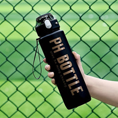 1000ml Gradient Plastic Water Kettle Leakproof Sports Water Bottle