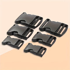 4pcs Plastic School Bag Buckle Backpack Strap Adjustment Buckle