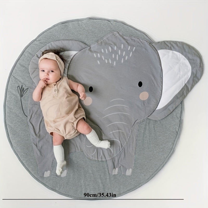 Cute Animal Crawling Blanket for Kids Room Decor