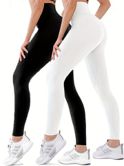 High Waist Seamless Yoga Leggings Slim Fit Sports Pants