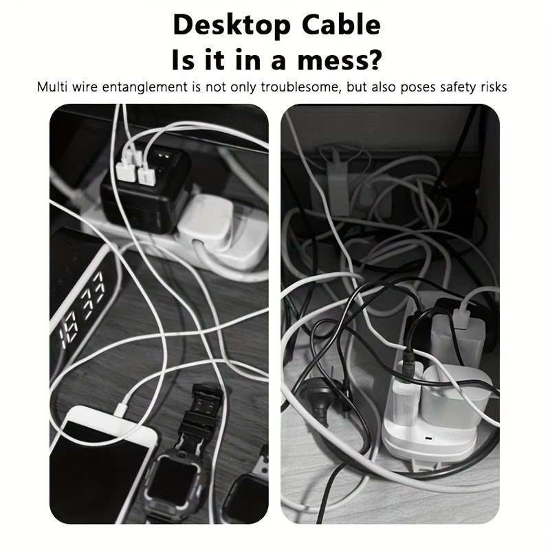 Silicone Cable Organizer Charging Cable Storage Data Cable Protection