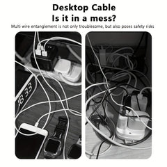 Silicone Cable Organizer Charging Cable Storage Data Cable Protection