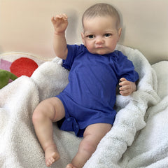 24 Inch Soft Body Toddler Boy Reborn Doll Lifelike Art