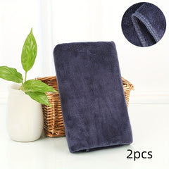 2pcs Microfiber Towels Cleaning Cloth For Car Kitchen