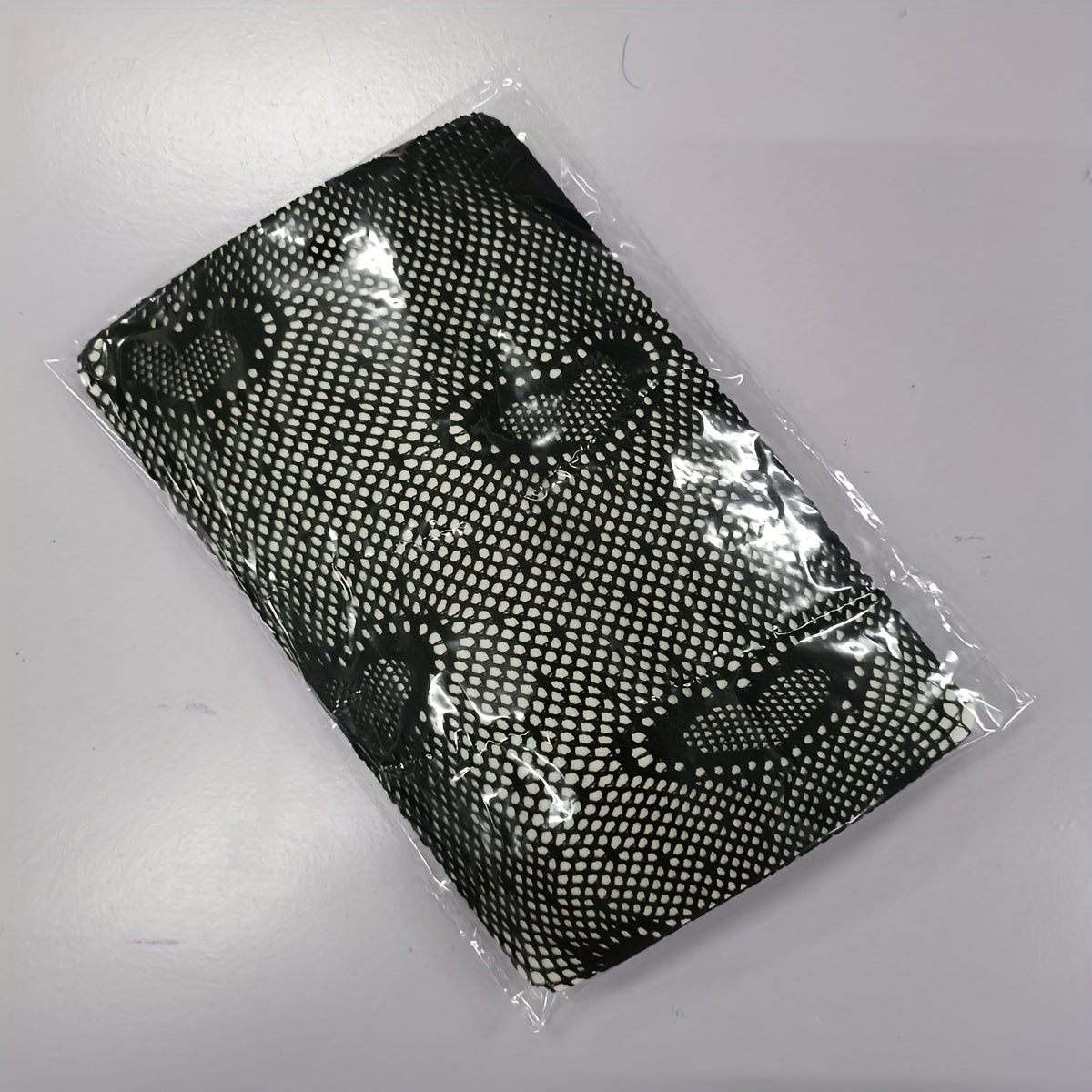 Heart Pattern Fishnet Tights High Waist Mesh Pantyhose