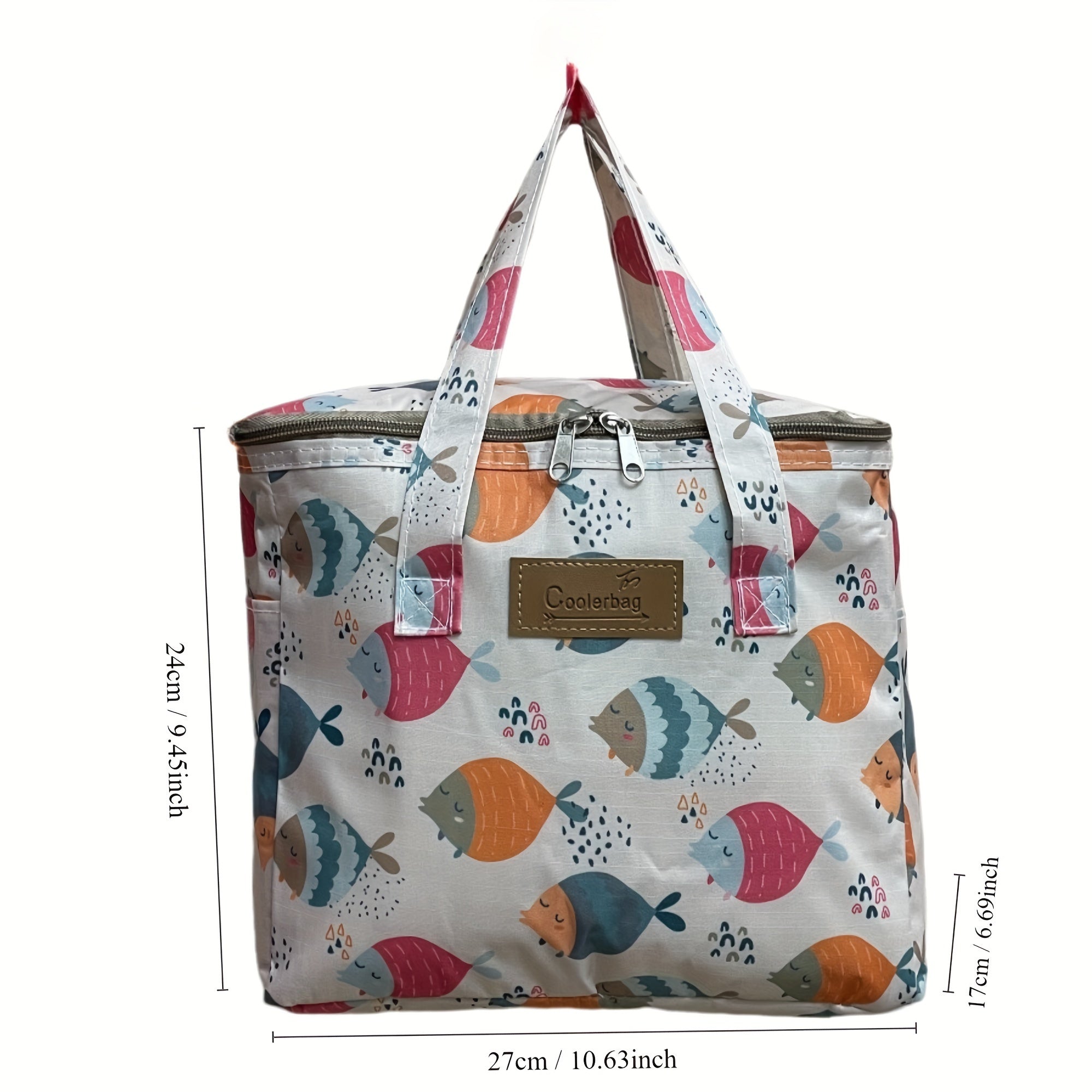 Thermal Lunch Bag for Takeout Food and Outdoor Travel