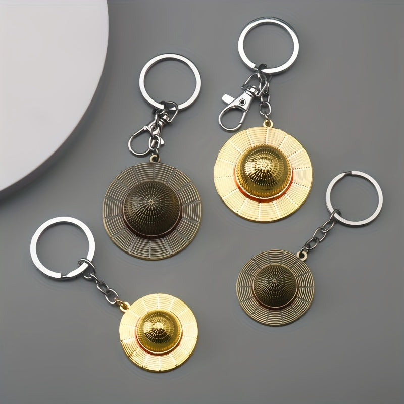 Anime Keychain Cosplay Unisex Keyrings Straw Hat Pendant Alloy Key Chains