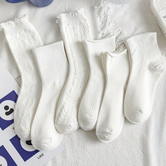 6 Pairs Women's Comfy Breathable Socks