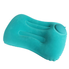 Portable Inflatable Neck Pillow for Travel - Push Type
