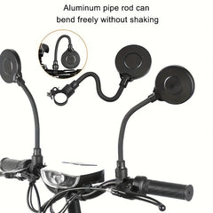 Adjustable Wide Angle Rearview Mirror for Bikes