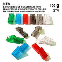 100G Transparent Building Blocks Small Particles 2 4 Compatible