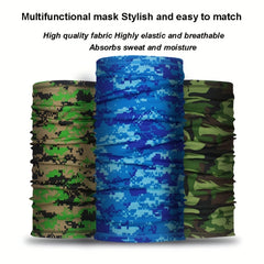 Camo Tactical Ski Mask Balaclava UV Protection