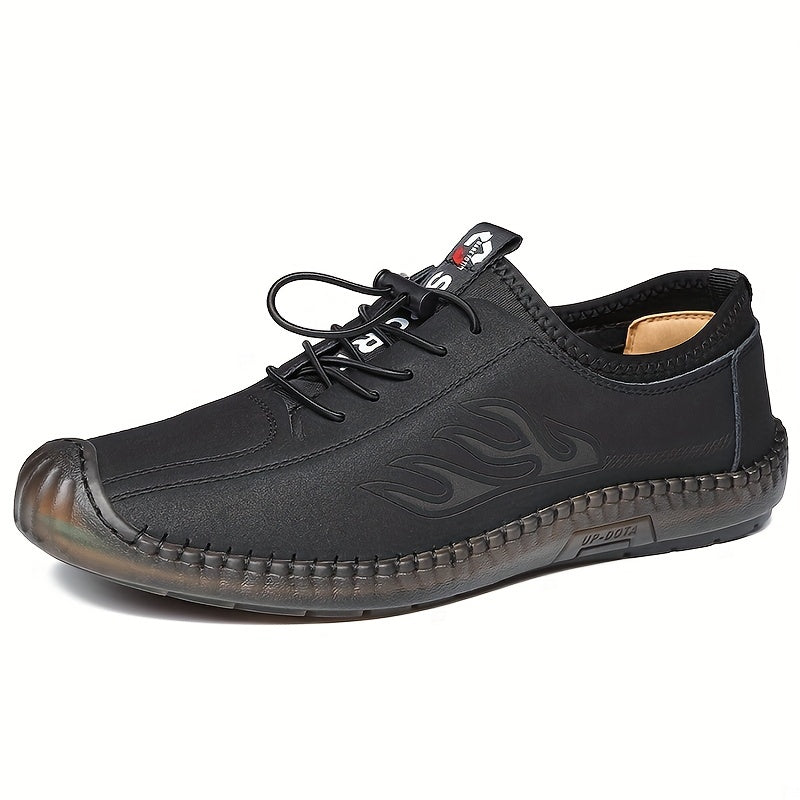 Men's Slip-on Shoes No Tie Shoelaces Breathable Lightweight