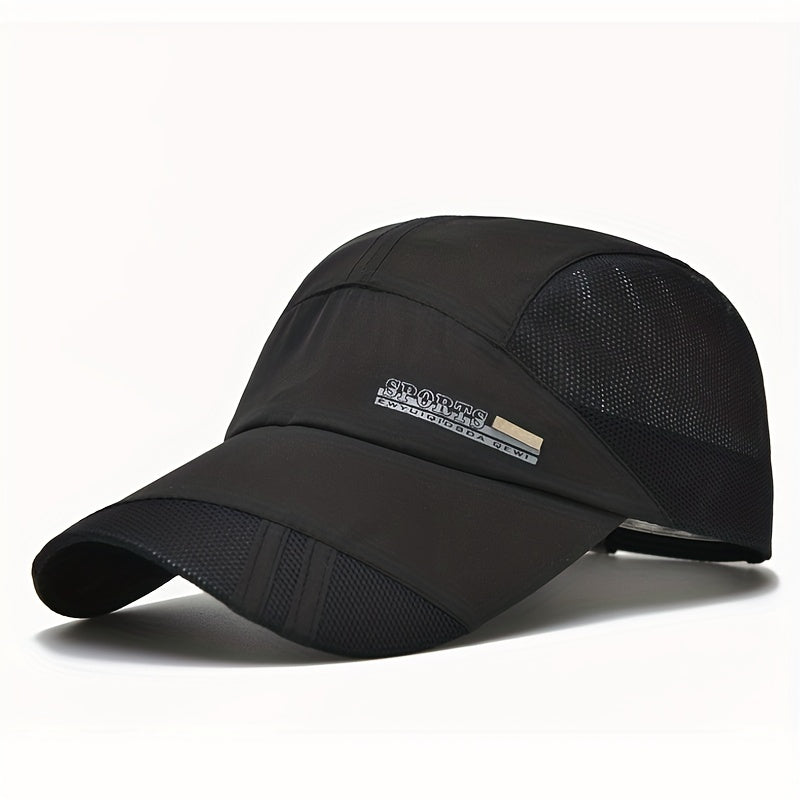 Mesh Baseball Cap Quick Drying Sun Hat