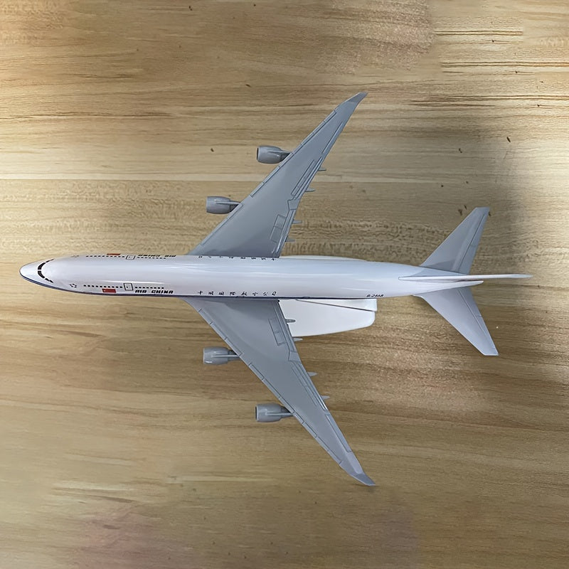 Alloy Passenger Plane Model International 747-400 with Landing Gear