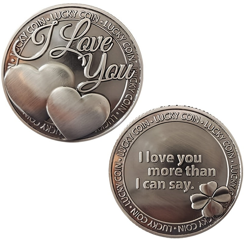 Romantic Lucky Love Coin for Birthdays