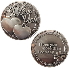 Romantic Lucky Love Coin for Birthdays