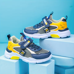 Boys Breathable Lightweight Mesh Sneakers Anti Slip Casual Shoes