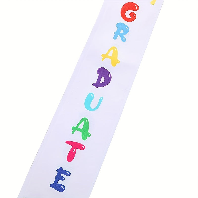 Graduation Kids Ribbon Etiquette Belt Preschool Kindergarten