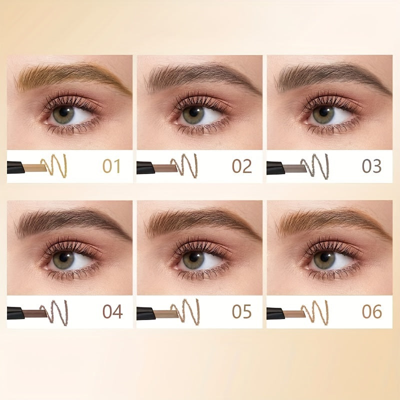 Waterproof 6-Color Eyebrow Pencil