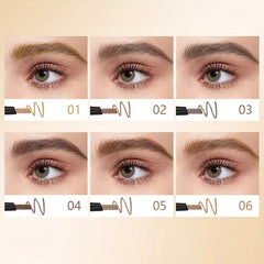 Waterproof 6-Color Eyebrow Pencil