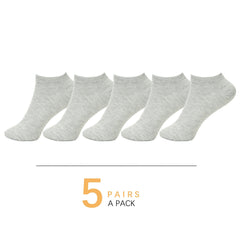 5 Pairs Comfy Low Cut Ankle Socks Women's Stockings