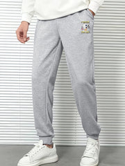 Cartoon Icecream Print Sweatpants - Men's Drawstring Jogger Pants