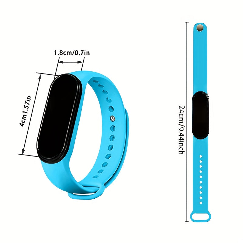 Youth Sports Electronic Watch Set - 6pcs Set for Boys and Girls