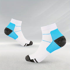Colorblock Crew Socks for Women