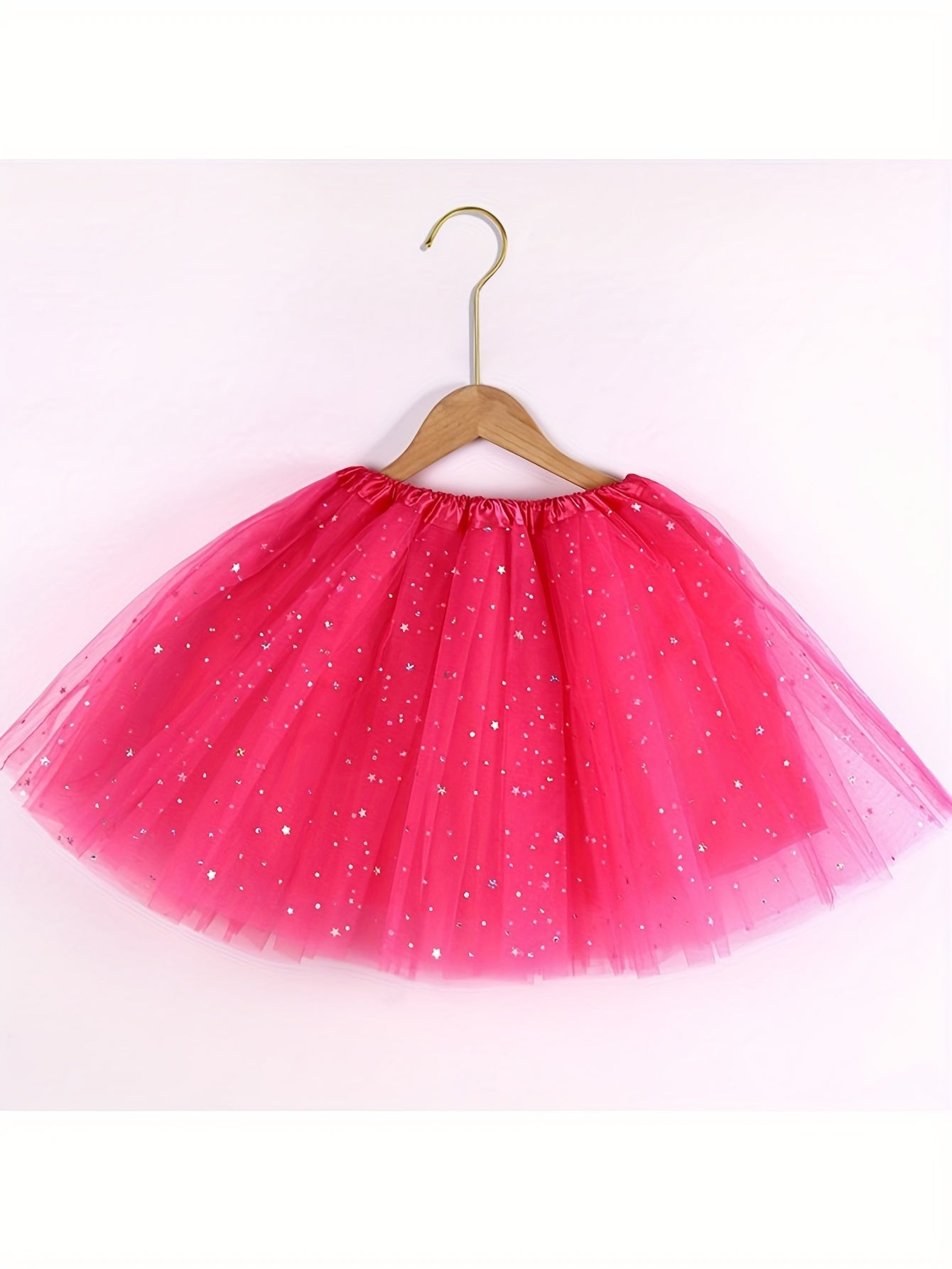 Sequin Tutu Skirt Girls Ballet Gymnastics Practice Girls 6 7y