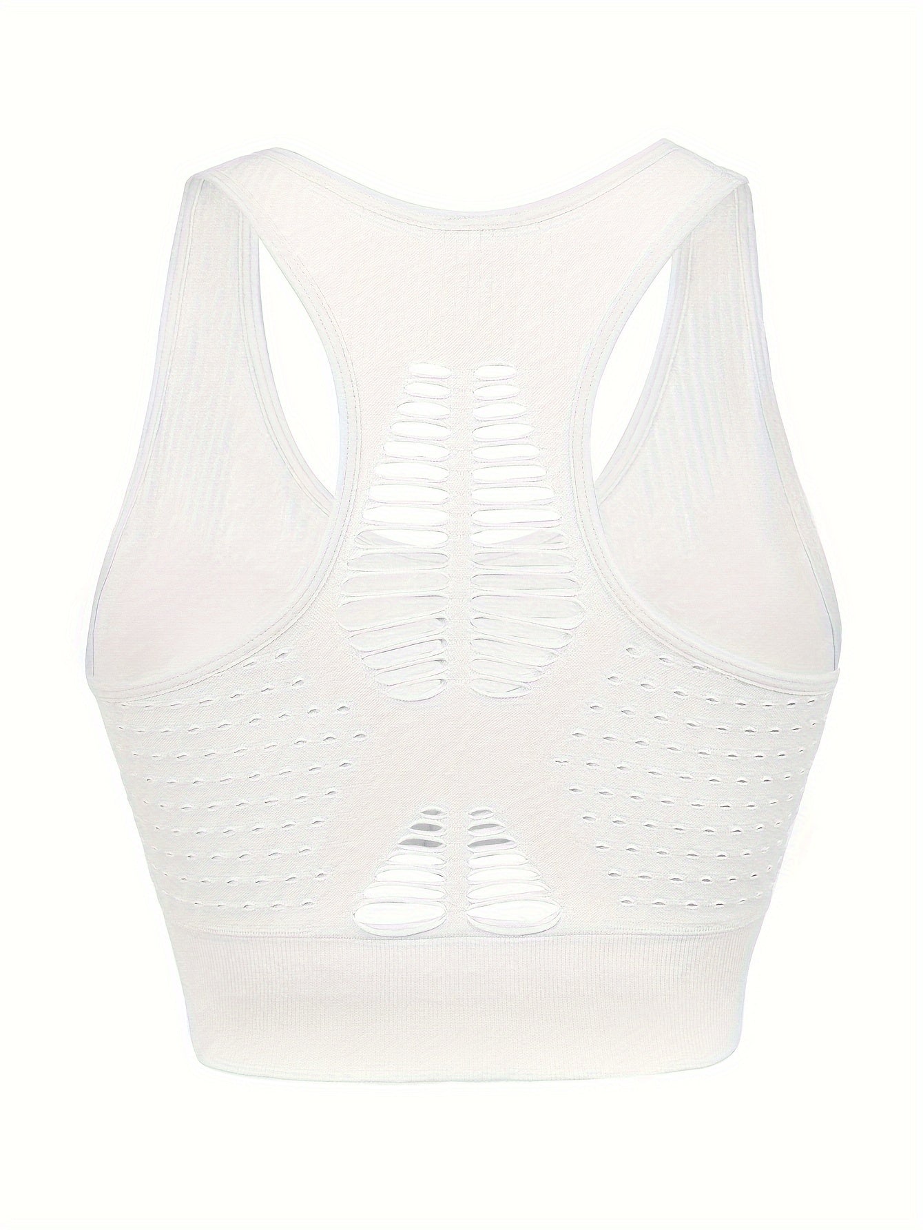 Plus Size Sports Bra Women's Plus Racer Back Bralette