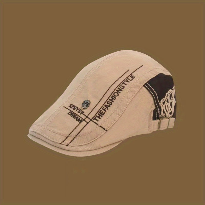 Adjustable Cotton Mens Peaked Cap For Outdoor Summer Activities