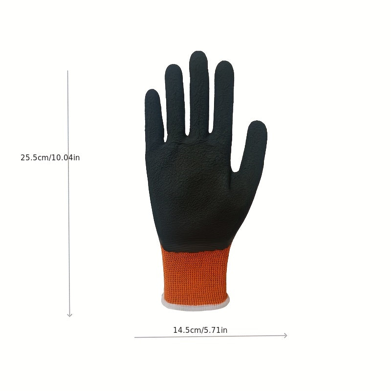 4 Pairs Gardening Gloves - Breathable Yard Garden Gloves - Medium