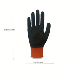 4 Pairs Gardening Gloves - Breathable Yard Garden Gloves - Medium