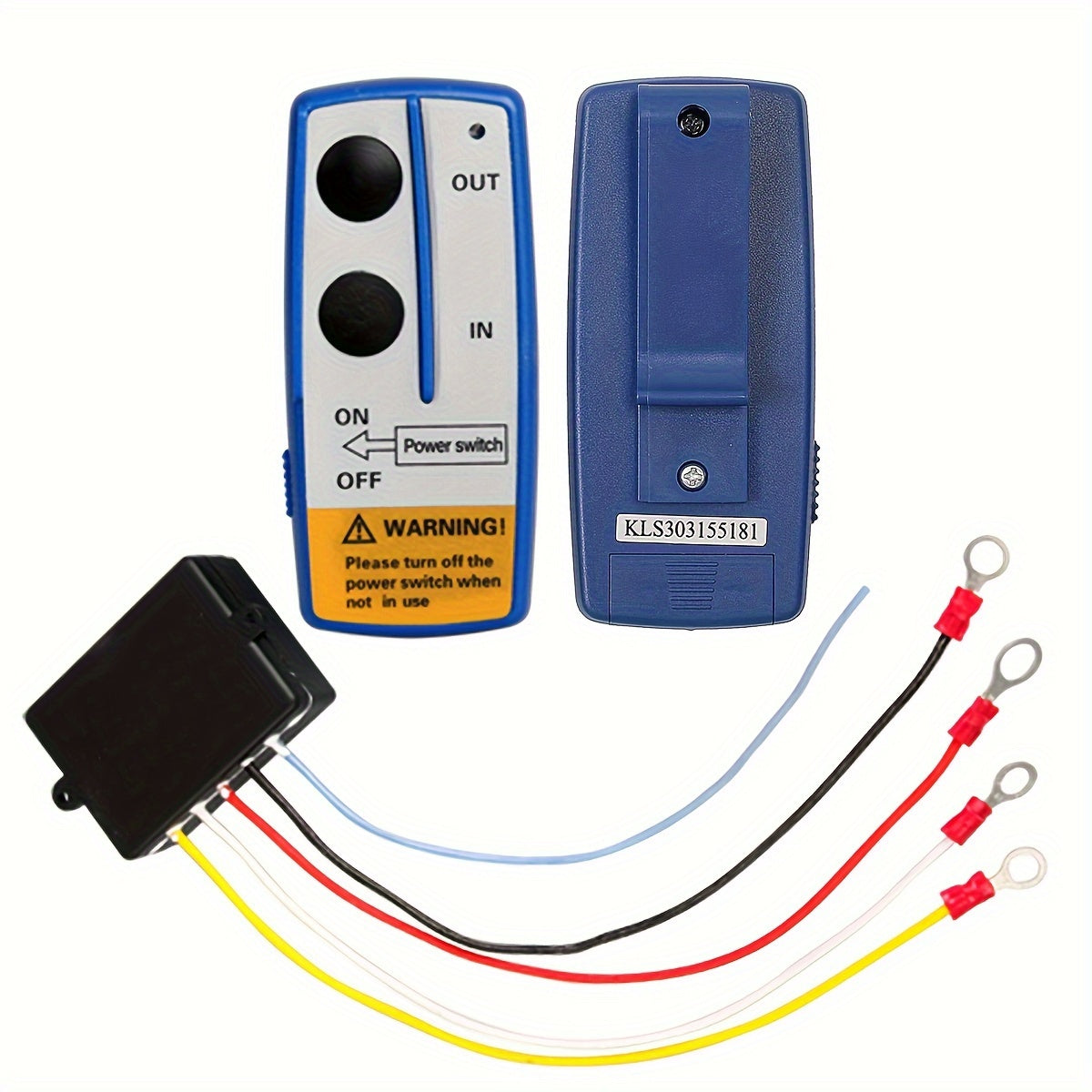 Wireless Winch Remote Control Kit 12V 24V for ATV SUV