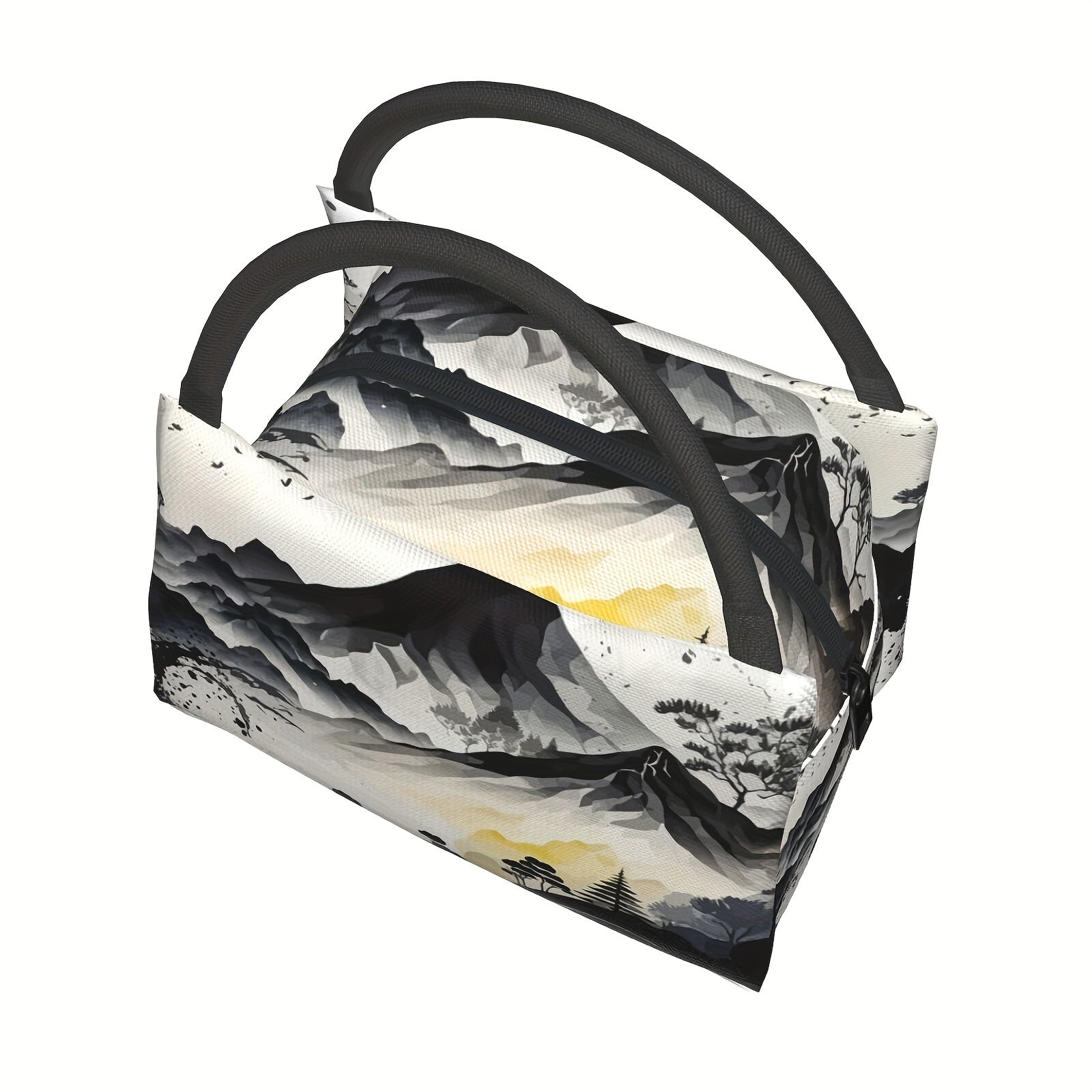 Portable Insulated Lunch Bag Tote Bag For Picnic Beach Fishing Work